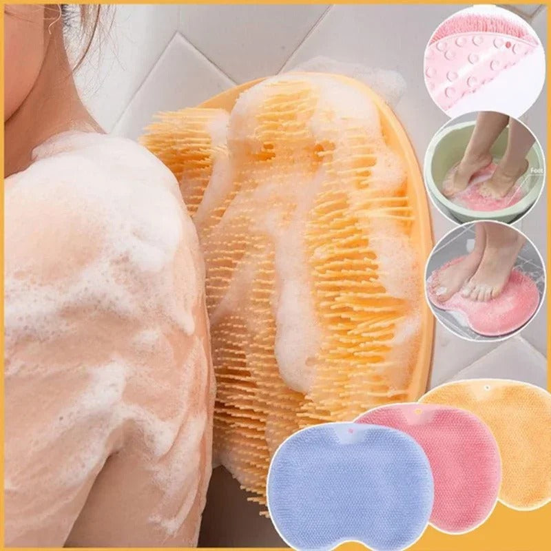 Reusable Shower Back Scraper Cleaning Brush