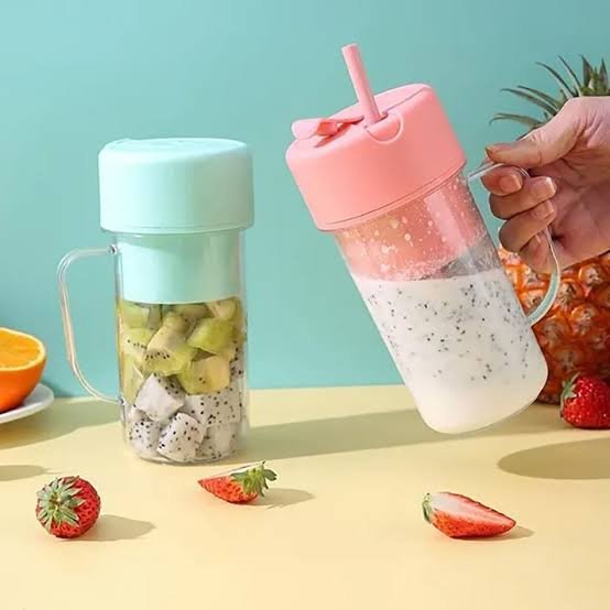 Juicer Portable Outdoor Juicing Cup Home Mini Cordless Crushed Ice Machine Usb Charging Fruit Vegetable Blender