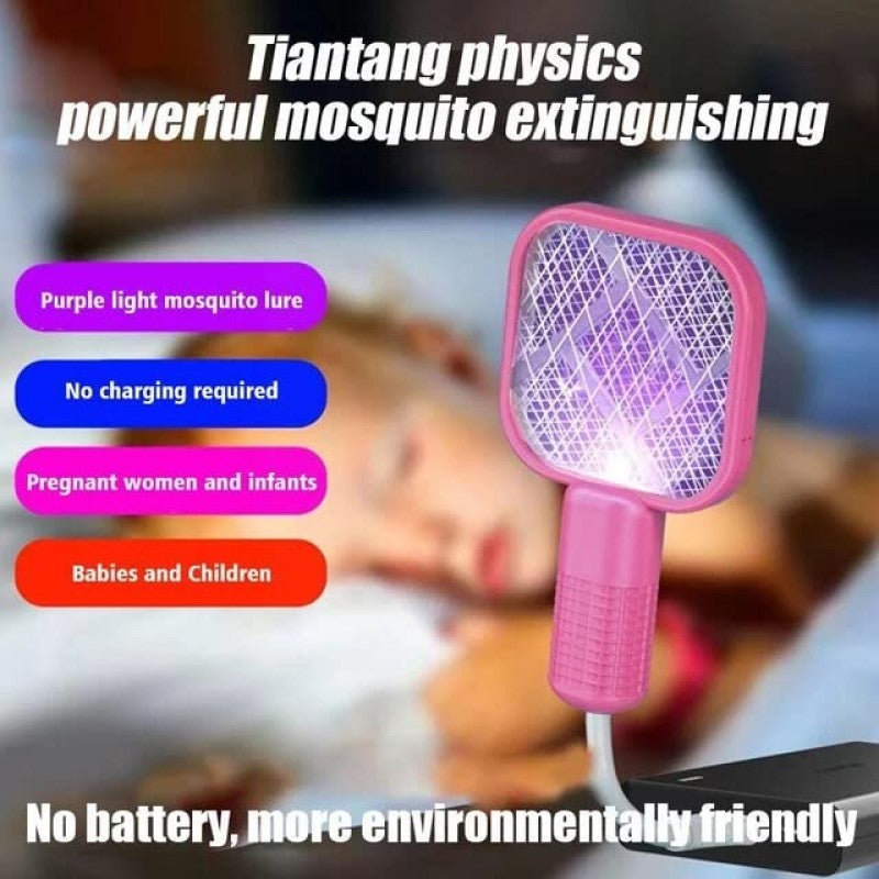 Mini USB Mosquito Racket