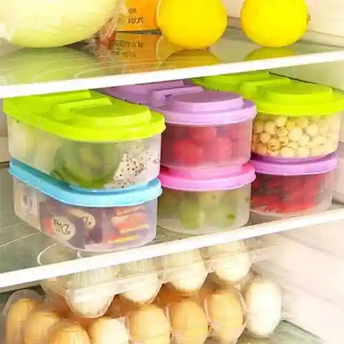 Food Storage Container Two Partition Pack Of Two