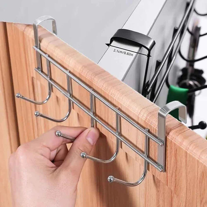 Over The Door Hanger Stainless Steel Pack Of 2