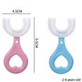 Silicone Baby Toothbrush U Shaped 360 Degree Pack Of 2