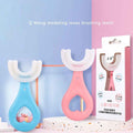 Silicone Baby Toothbrush U Shaped 360 Degree Pack Of 2
