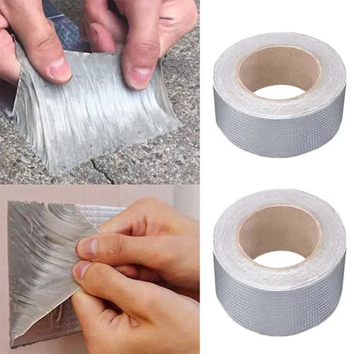 Aluminum Stop Leak Foil Tape Waterproof Repair Super Nano Tape Self Adhesive