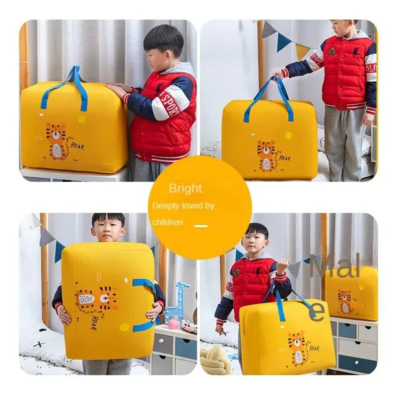 Storage Bag Cute Cartoon Pattern High quality Pack Of 2