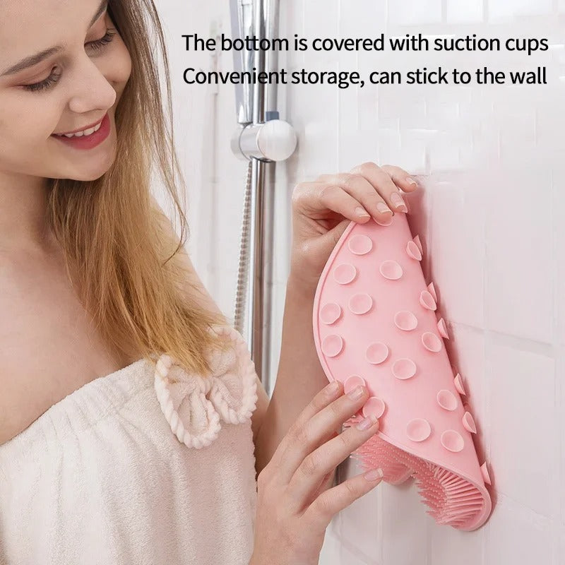 Reusable Shower Back Scraper Cleaning Brush