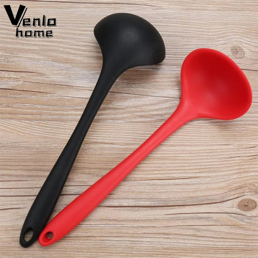 Non-stick Silicone Ladle Soup Spoon.