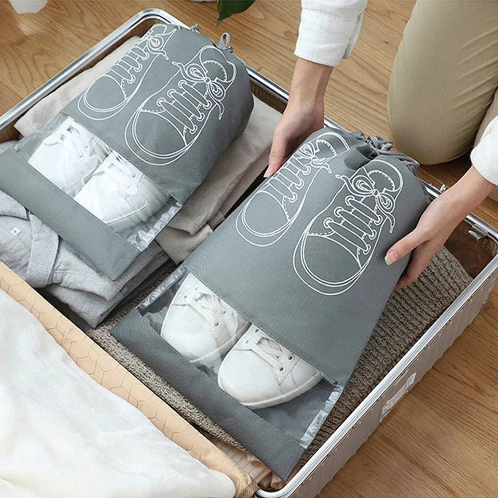 Travel Shoe Bag Pack Of 5
