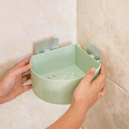 ADHESIVE TRIANGLE CORNER SHELF PACK OF TWO