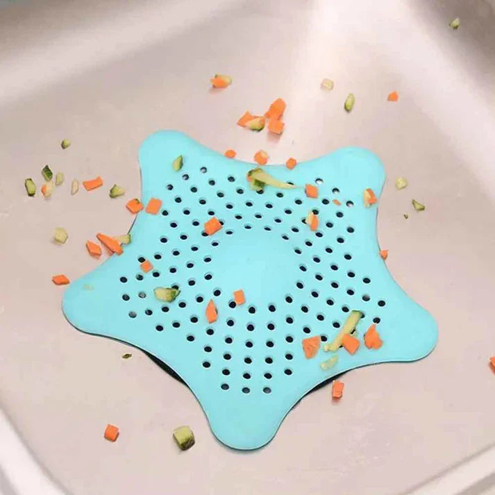 Silicone Starfish Non-Slip Sink Strainer Pack Of 3