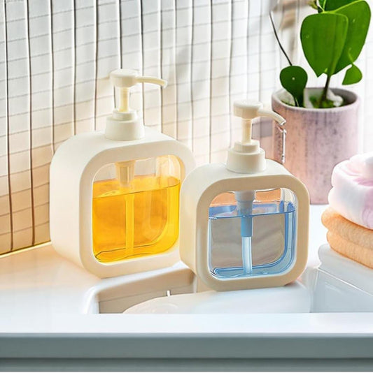 Hand Wash Dispenser Bottle 500ML Pack of 02