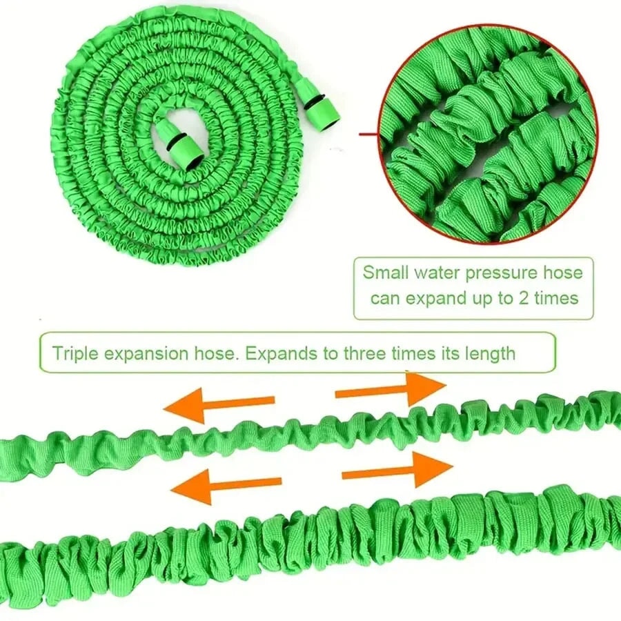 Expandable Garden Hose: High-Pressure